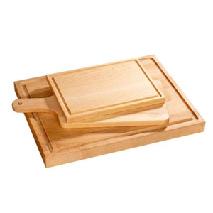Planches à découper en bois de haute qualité en gros pour la cuisine, planches à découper en bois avec poignée, en provenance d'Inde - Product Image 5