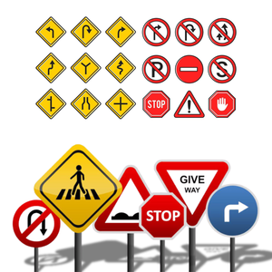 Señales de Tráfico Reflectantes de Alta Calidad Directas de Fábrica con Impresión de Película Reflectante de Grado Ingeniería para Puertas Móviles - Product Image 5