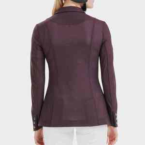 Veste d'équitation sur mesure pour femmes, violette, en mélange polyester-coton, pour le saut d'obstacles et l'équitation - Product Image 4