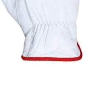 HOLY SIGNS INTERNATIONAL EN420 Certified HSI-0018 Leather Driver Safety Gloves Elastic Wristlet <b>Fire</b> Proof Anti-Impact (Level 1) - Product Image 2