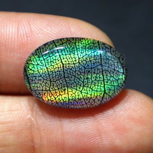 Piedra Preciosa de Ópalo Monarca Doble, Ópalo Verde Fuego, Joyería de Piedra Hecha a Mano, Ópalo Fuego Doble Monarca para la Fabricación de Joyas - Product Image 1