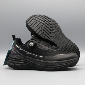 Nouvelles chaussures de sport pour hommes, à boucle rotative, basses, à semelle épaisse, légères, absorbant les chocs, à semelle souple, pour le jogging et l'athlétisme - Product Image 2