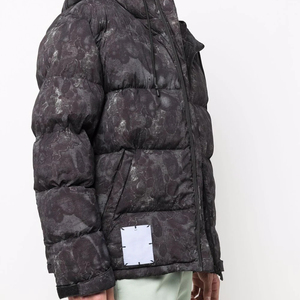 Vestes matelassées longues en toile sur mesure, coupe-vent, respirantes, style hiver, à capuche, pour adultes et garçons - Product Image 6