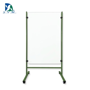Pizarra Verde Reversible con Soporte Móvil para Uso Comercial y de Oficina - Product Image 1