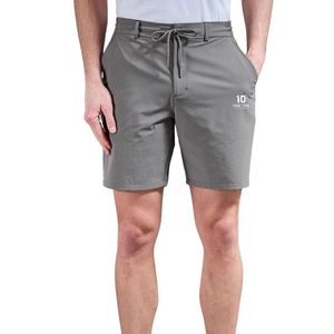 Shorts chino techniques pour hommes avec tissu extensible, coupe slim décontractée, légers, pour le golf, les voyages et le travail, fabricant en gros - Product Image 1