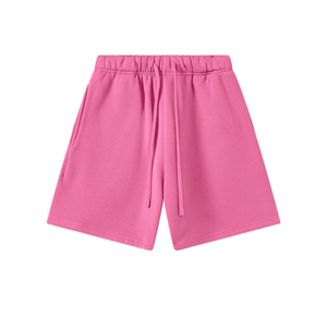 Shorts pour hommes en coton 100% avec logo personnalisé, 345 g/m², shorts de sport à cordon de serrage, shorts de jogging en molleton, shorts décontractés pour l'extérieur pour hommes - Product Image 4