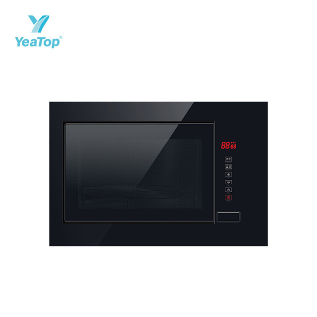 Built-in Electric Microwave Oven 20L Air Fry Function Convection Bake Inverter Technology Rapid Preheat Hotel
