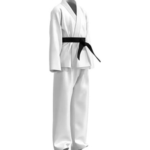 Meilleurs ensembles d'uniformes de judo personnalisés de haute qualité, grandes tailles pour adultes, prix bas, vente directe d'usine, hommes, polyester/coton, fermeture frontale rapide - Product Image 5