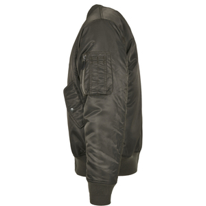 Chaqueta Bomber de Invierno para Hombre, Estilo Urbano, Forro Polar, Relleno de PU, Bolsillos con Cremallera, Logotipo Frontal, Diseño de Corazón - Product Image 3