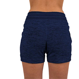Shorts de vélo taille mi-haute pour femme, 100% Coton, respirant, infroissable, style Hip Hop, séchage rapide, avec poche latérale, pour entraînement, fitness et gym - Product Image 5