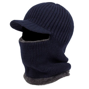 Brand New Hooded Balaclava Windproof Cold Weather Outdoor <b>Warm</b> <b>Hat</b> with Velvet Thickening Collar for Cycling Sports Winter - Product Image 1