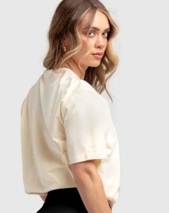 T-shirt décontracté pour femme, coupe ajustée, col rond, personnalisé, 100 % coton, respirant, impression numérique, anti-plis, séchage rapide, manches courtes - Product Image 2