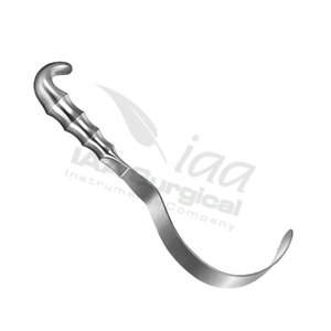 IAA SURGICAL INSTRUMENTS IAI-SR-58 Poignée de rétracteur en acier inoxydable allemand certifié CE, instrument chirurgical de classe I pour - Product Image 4