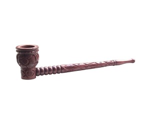 Pipa de Fumar de Madera de Lujo, Pieza Coleccionable a Precio Accesible, Pipa de Tabaco Artesanal Hecha a Mano, Madera Natural Rústica, Artículo de Regalo - Product Image 1