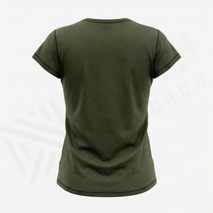 T-shirt Femme Manches Courtes Qualité Supérieure Anti-rétrécissement Col Rond pour Tenue Décontractée – Hauts Tendance en Promotion - Product Image 2