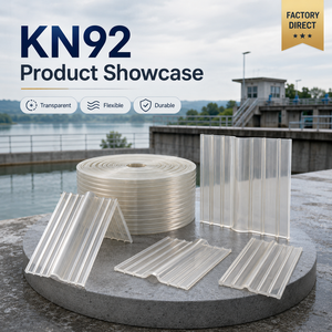 OEM/ODM/Packaging High Elasticity Sofuco KN92 Transparent <b>PVC</b> Waterstop For Water Tanks Basements And Settlement Joint Sealing - Product Image 3