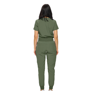 Conjuntos de Uniformes Médicos Profesionales Unisex de Nailon, Tejidos, para Uso Hospitalario, para Médicos y Enfermeras, Bata de Laboratorio Blanca - Product Image 3