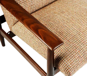 Chaise de salle à manger portable écologique traditionnelle Xiureso, revêtement en cuir, structure en bois, pour salle à manger/salon, meubles de maison - Product Image 5