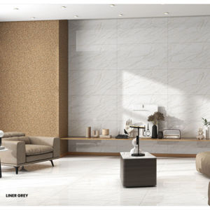 Carrelage en porcelaine haut de gamme sans fin, 24x48 pouces, surface brillante, aspect marbre luxueux pour murs et sols - Product Image 1