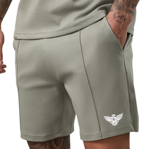 Shorts Bermuda Décontractés pour Hommes en Tricot Léger, Idéaux pour l'Été, la Course, la Gym, l'Entraînement Quotidien, avec Poches Latérales, Coupe Confortable et Active - Product Image 1