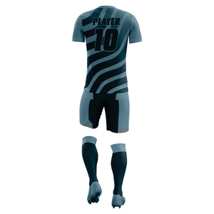 <b>Elite</b> Fusion Soccer Uniform Set for Professional and Amateur Players Custom Team Soccer Uniform Featuring Breathable Mesh Fabric - Product Image 2