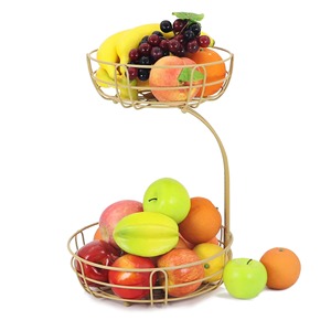Farmhouse Daily Fresh Fruits <b>Basket</b> <b>Gold</b> Coated Beautiful <b>Basket</b> Arabic Wedding Gift <b>Storage</b> <b>Basket</b> - Product Image 6