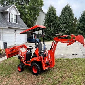 Chargeuse-pelleteuse multifonctionnelle Kubota BX23S, mini tracteur agricole |   Tracteur compact Kubota BX23S 4x4 avec chargeur - Product Image 4