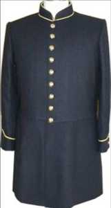 ZIWA OEM Uniformes de Manga Larga de Alta Calidad 100% Poliéster, Abrigo Largo de Guardia de Reproducción Napoleónica Revolucionaria Nueva Americana, Todo - Product Image 2