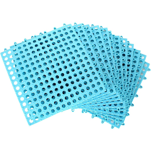 Soft PVC Non Slip Splicing Shower Floor <b>Mat</b> Pool Bathtub Drain Tiles - Product Image 1