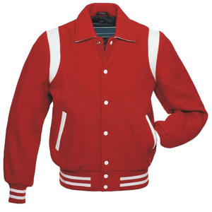 Vestes universitaires en laine sur mesure de haute qualité, à la mode, avec fermeture boutonnée sur le devant, col montant brodé, pour l'hiver - Product Image 6