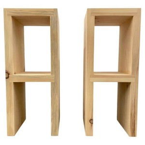 Handcrafted <b>Pine</b> Wood Side <b>Table</b> with Drawer - Wholesale Moradabad Furniture - Product Image 3