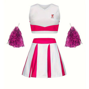 Concevez votre propre tenue d'équipe, uniforme de cheerleading, tissu doux, vêtements de sport d'entraînement, meilleurs designs d'uniformes de cheerleading - Product Image 1