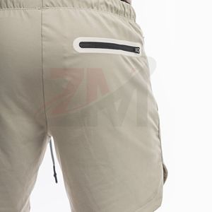 Shorts de bain décontractés pour hommes, dernière mode, avec fermeture éclair arrière imperméable, en polyester/nylon, taille 6XL, cordon de serrage, pour garçons - Product Image 4