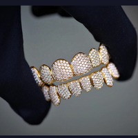 Grillz de Moissanita de Calidad Premium, Hechos a Medida, con Brillo Intenso y Diseño Seguro, Disponibles al Mejor Precio del Mercado