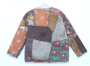 Manteau bohème long pour femmes indiennes Veste bohème traditionnelle en coton tissé Caractéristique respirante - Product Image 6