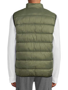 Gilet matelassé coupe-vent personnalisé avec logo pour femme, enfant et homme, à capuche, motif camouflage - Product Image 4
