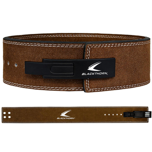 Cowhide Non-Slip Breathable Weightlifting Belt Lever Buckle Gym Lower <b>Back</b> <b>Support</b> Professional Protection <b>Back</b> <b>Support</b> Gym Belt - Product Image 4