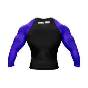 Wholesale Sublimation Printed Mma Rash Guard for Men Men's Short <b>Sleeve</b> Compression Rashguard Bjj with side panels - Product Image 2