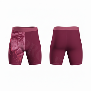 Pro Felt Custom Clothing MMA Apparel Solid Plain Color Compression Shorts Gym Training Fighting Comfortable Breathable Shorts - Product Image 6