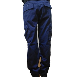 Combinaison de travail robuste en coton 100% 190 GSM pour hommes, 2 pièces, avec bandes réfléchissantes, pour mécaniciens - Product Image 5
