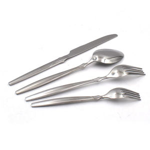 Ensemble de couverts en acier inoxydable durable et de qualité alimentaire |   Couverts hygiéniques résistants à la rouille pour les fêtes, la famille et l'usage commercial - Product Image 5