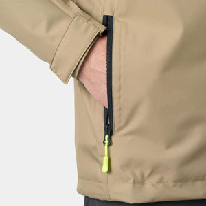 เสื้อแจ็คเก็ตกันลมแบบมีฮู้ดสำหรับเดินป่าและล่าสัตว์  ผ้า softshell กันน้ำ  พร้อมโลโก้ - Product Image 2