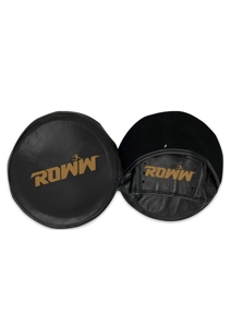 Custom Boxing Focus Pads OEM Cowhide Leather with Shock Absorption Design for Professional Training Sessions - Product Image 3