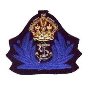 Insignia de blazer OEM más vendida del Reino Unido, insignia de alambre de plata bordada a mano, insignias de club, parches de tela para coser en blazers - Product Image 4