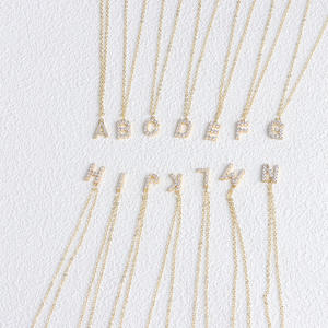 Collier pendentif en lettres anglaises haut de gamme pour femmes, design de luxe transfrontalier, exclusif pour l'Europe et l'Amérique - Product Image 1