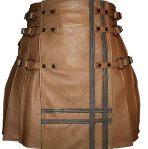 Kilt tartán para hombre, estilo clásico, tela de lana, construcción duradera, ajuste regulable, ropa tradicional escocesa. - Product Image 3