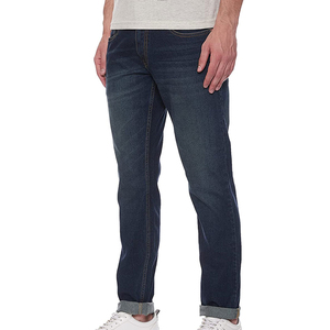 กางเกงยีนส์ผู้ชายขายดี กางเกงยีนส์ระบายอากาศดี รับผลิตตามแบบ (OEM) ดีไซน์ล่าสุด คุณภาพดีที่สุด กางเกงยีนส์ผู้ชายลำลอง ทรงเข้ารูป สไตล์สตรีทแวร์ - Product Image 3