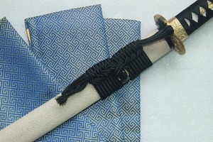 Katana japonais en acier carbone fait main avec manche en bois, lame droite, qualité industrielle, OEM, garantie 3 ans - Product Image 3