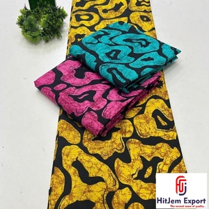 Luxury African Wax Print Cotton Fabric Ankara Wedding Textile Custom Printed Fabric OEM ODM Manufacturer Export Supplier - Product Image 3