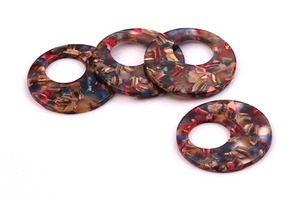 Resin Drop Earrings Stylish Wedding & Anniversary <b>Gift</b> Fashion Women Durable Materials Best Price - Product Image 2